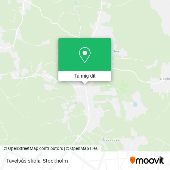 Tävelsås skola karta