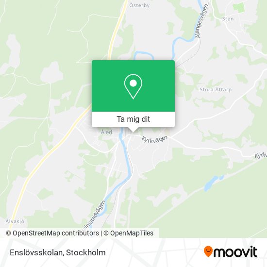 Enslövsskolan karta