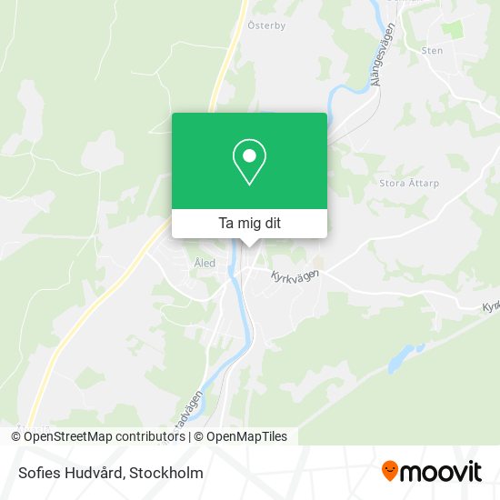Sofies Hudvård karta