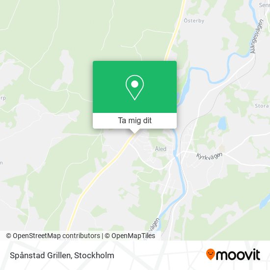 Spånstad Grillen karta