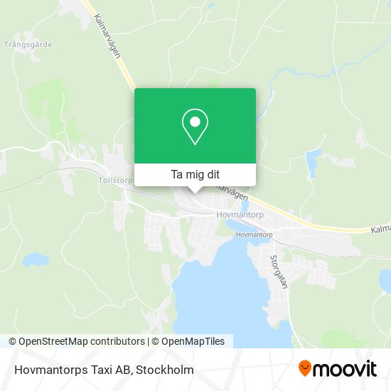 Hovmantorps Taxi AB karta