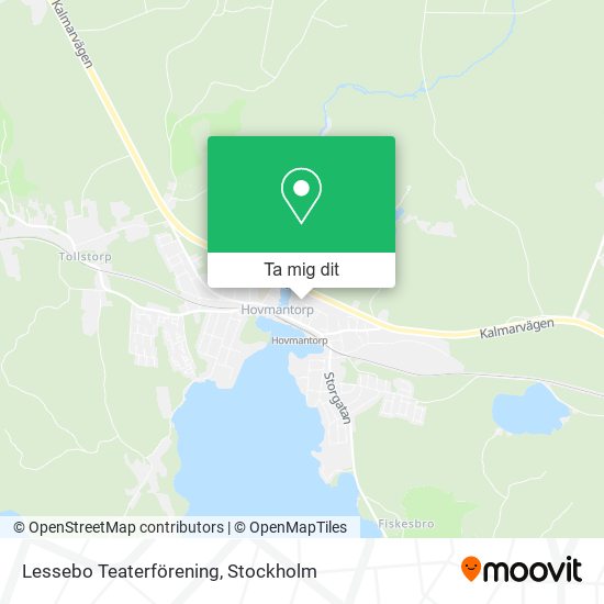 Lessebo Teaterförening karta