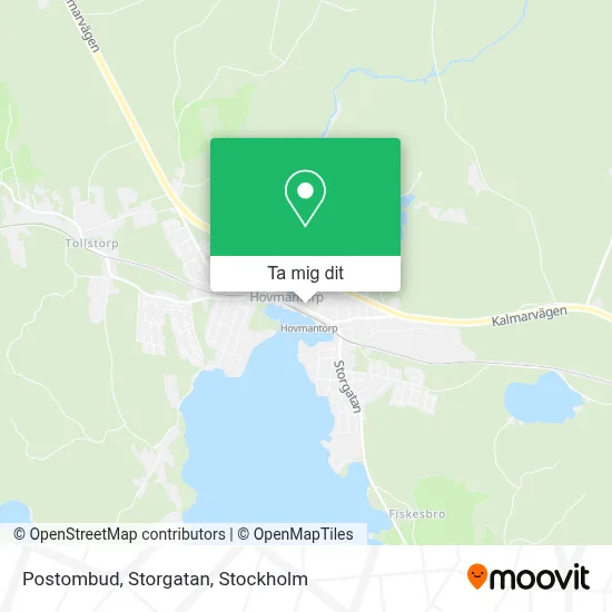 Postombud, Storgatan karta
