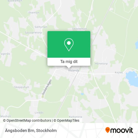 Ängsboden Bm karta