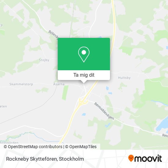 Rockneby Skyttefören karta