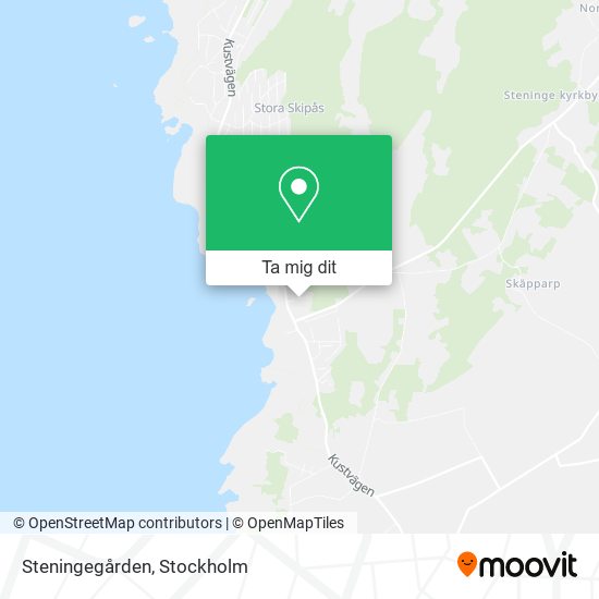 Steningegården karta