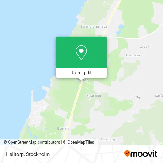 Halltorp karta