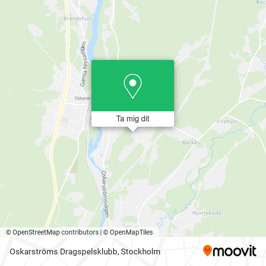 Oskarströms Dragspelsklubb karta