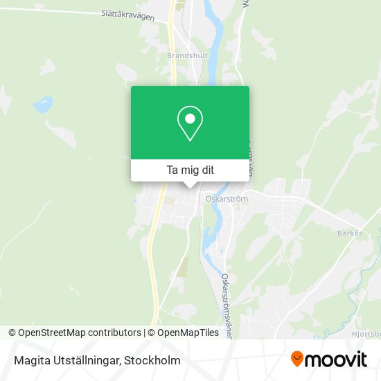 Magita Utställningar karta