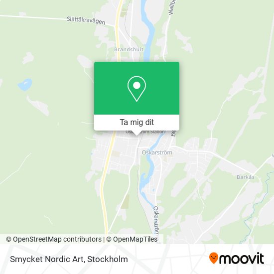 Smycket Nordic Art karta