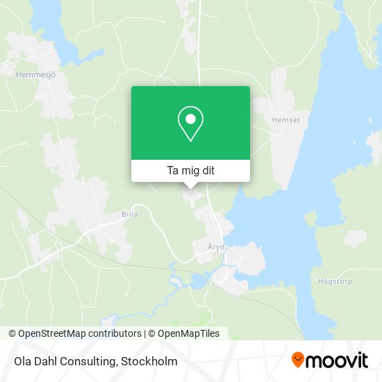 Ola Dahl Consulting karta