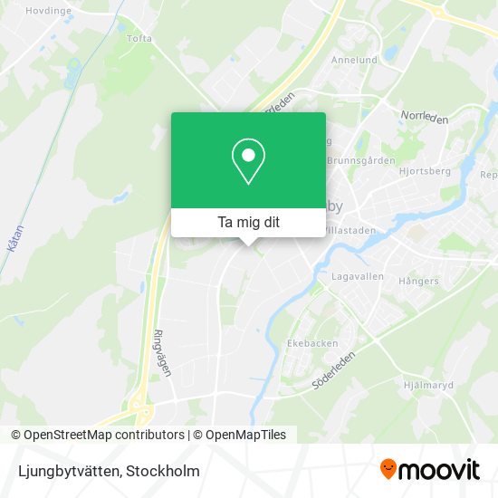 Ljungbytvätten karta