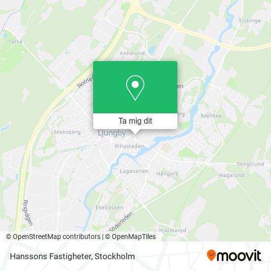 Hanssons Fastigheter karta