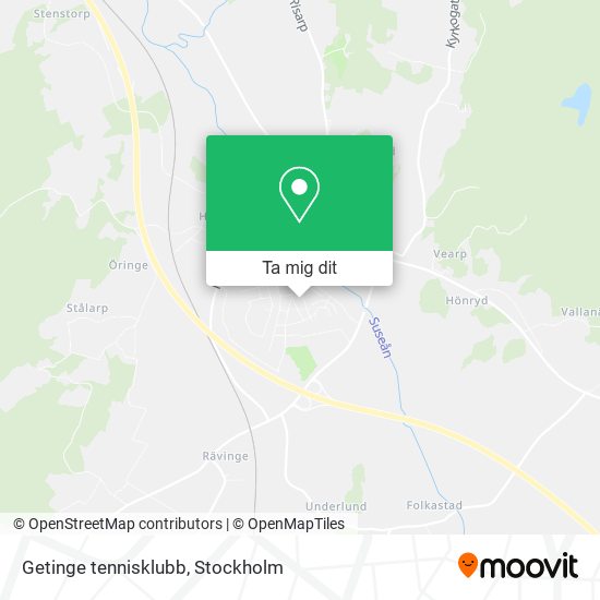 Getinge tennisklubb karta