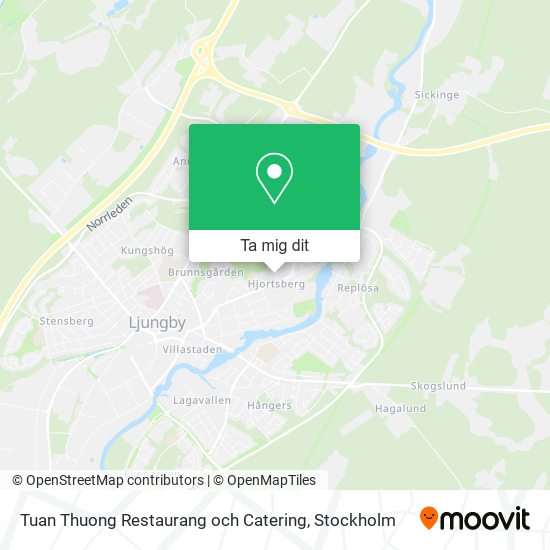 Tuan Thuong Restaurang och Catering karta