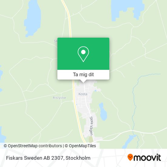 Fiskars Sweden AB 2307 karta