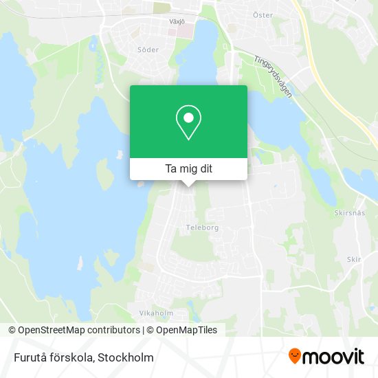 Furutå förskola karta