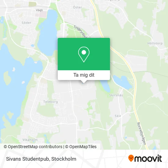 Sivans Studentpub karta