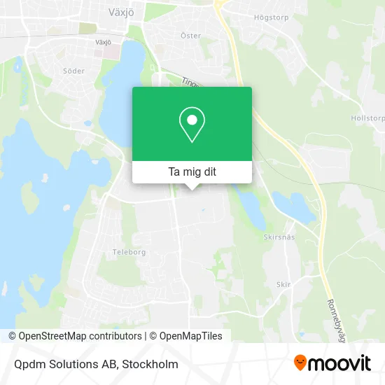 Qpdm Solutions AB karta