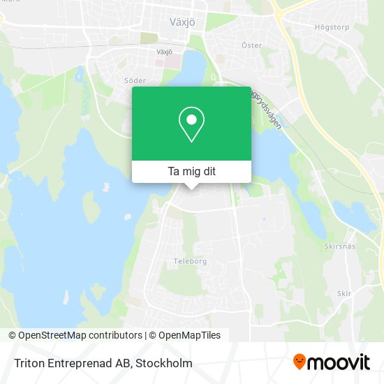 Triton Entreprenad AB karta