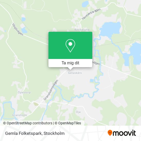 Gemla Folketspark karta