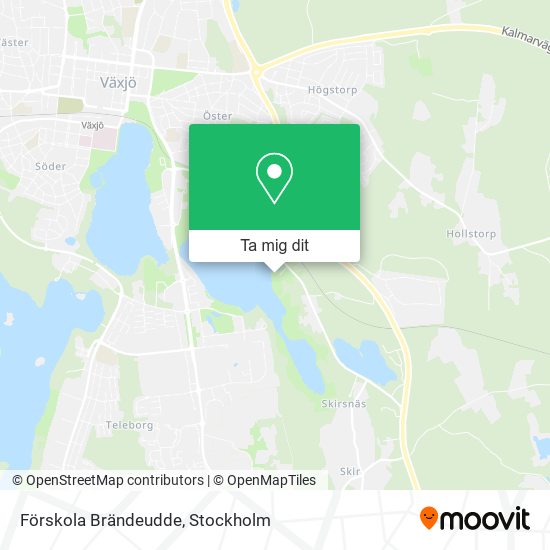 Förskola Brändeudde karta