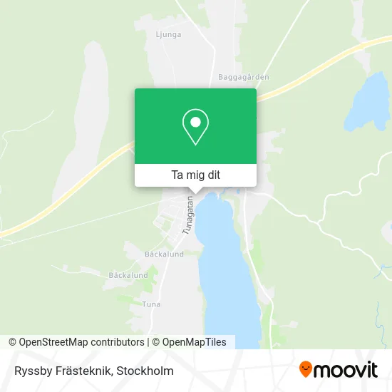 Ryssby Frästeknik karta