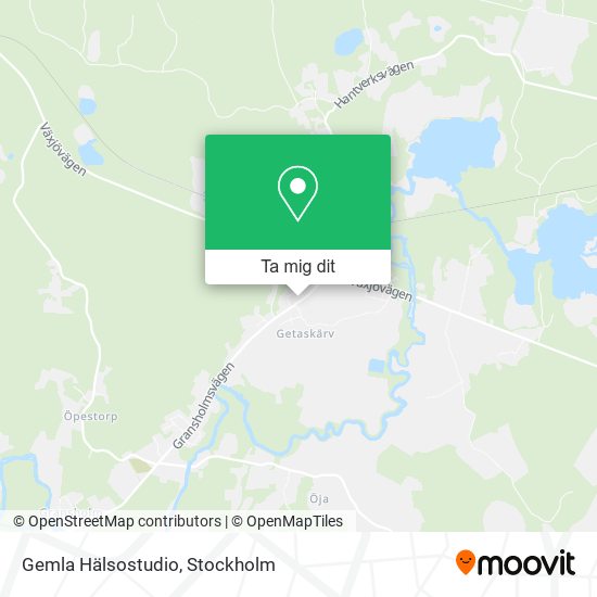 Gemla Hälsostudio karta