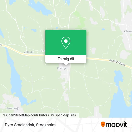 Pyro Smalandsk karta