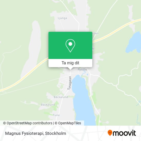 Magnus Fysioterapi karta