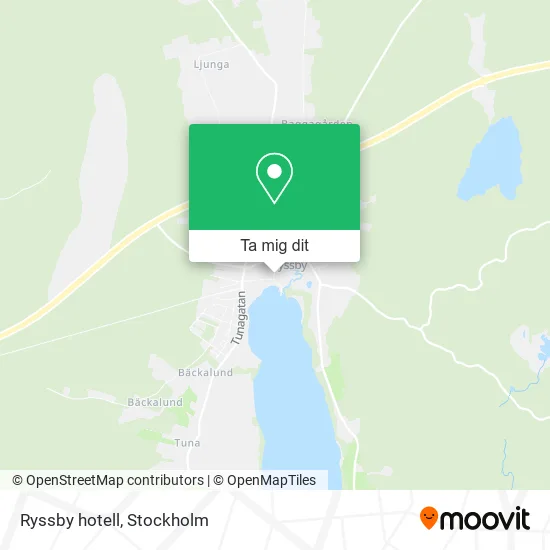 Ryssby hotell karta