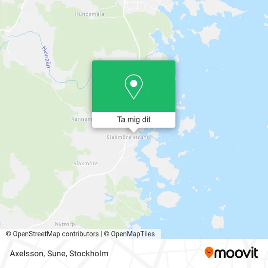 Axelsson, Sune karta