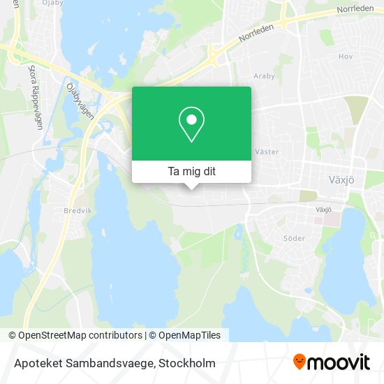 Apoteket Sambandsvaege karta