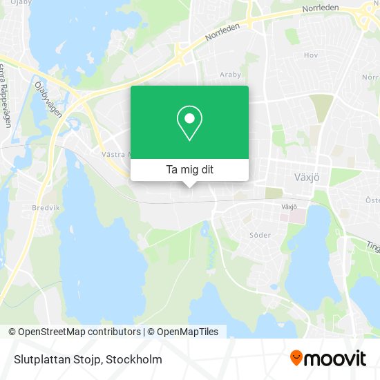 Slutplattan Stojp karta
