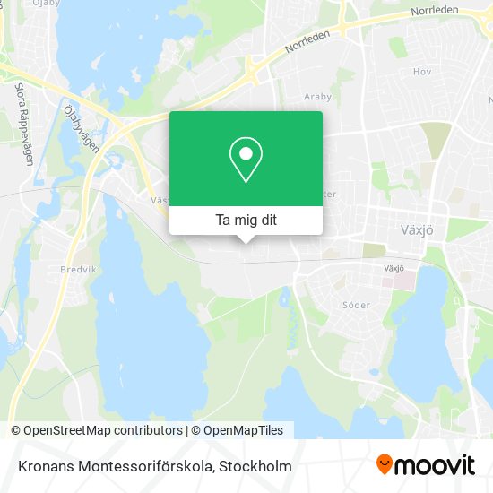 Kronans Montessoriförskola karta