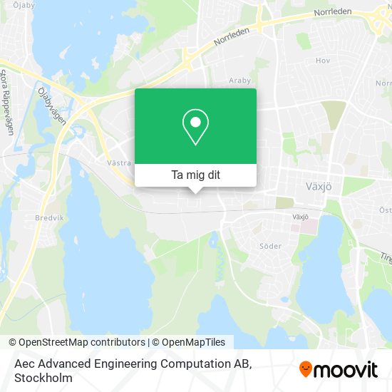 Aec Advanced Engineering Computation AB karta