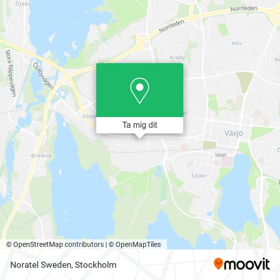 Noratel Sweden karta