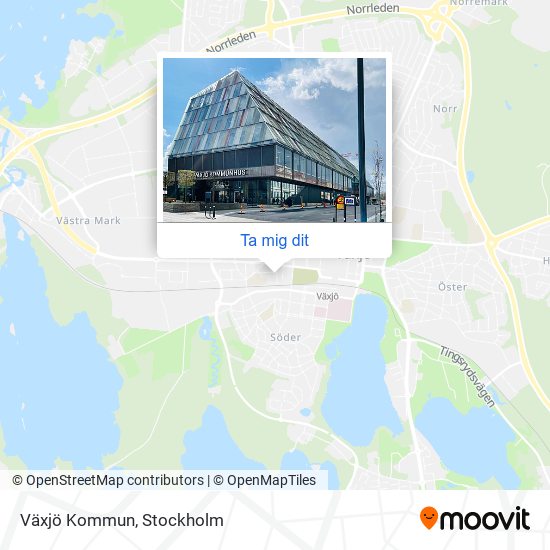 Växjö Kommun karta