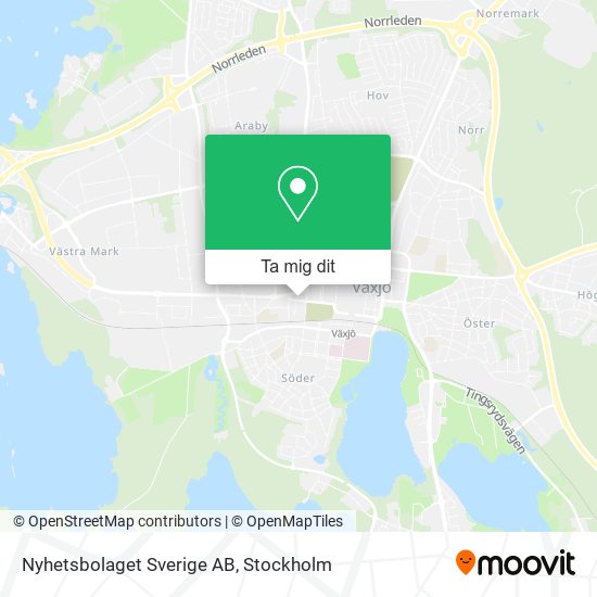 Nyhetsbolaget Sverige AB karta