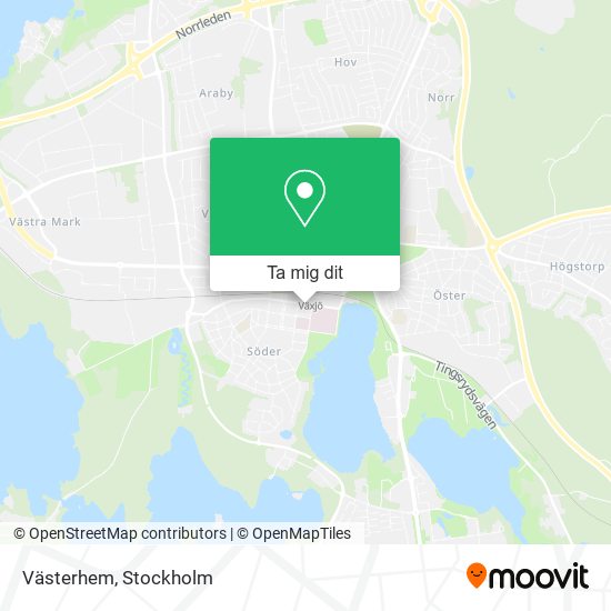 Västerhem karta