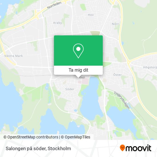 Salongen på söder karta