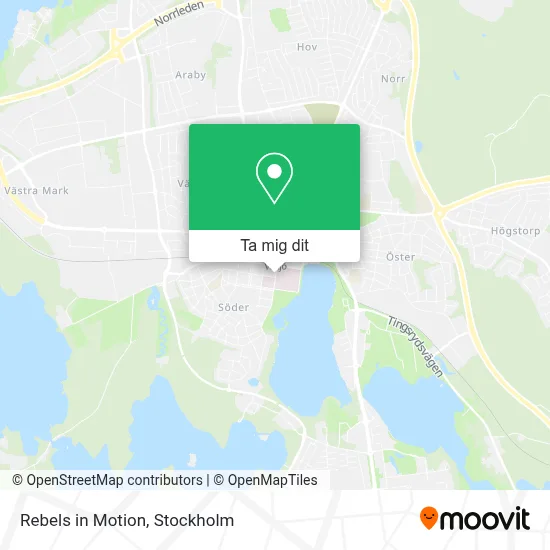 Rebels in Motion karta