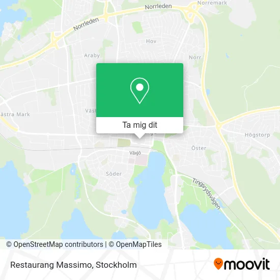 Restaurang Massimo karta