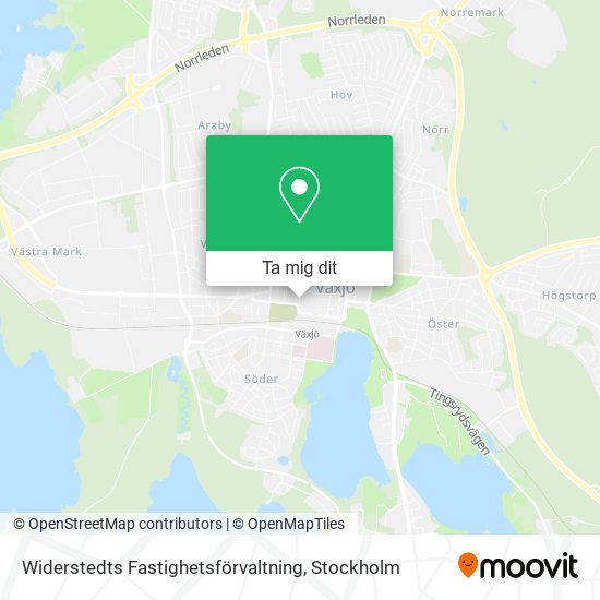Widerstedts Fastighetsförvaltning karta