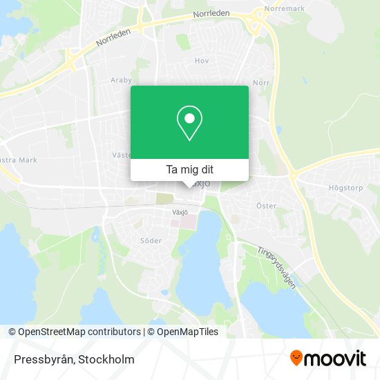 Pressbyrån karta