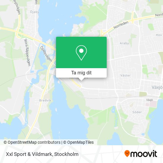 Xxl Sport & Vildmark karta