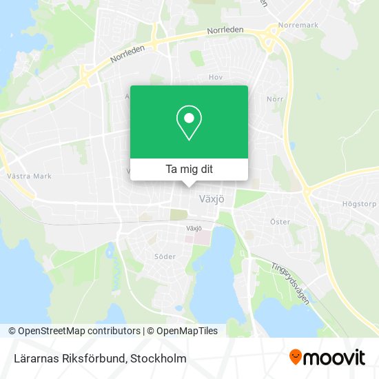 Lärarnas Riksförbund karta