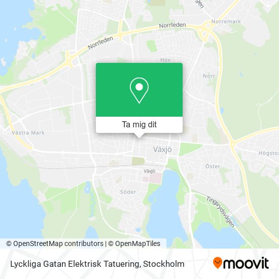 Lyckliga Gatan Elektrisk Tatuering karta