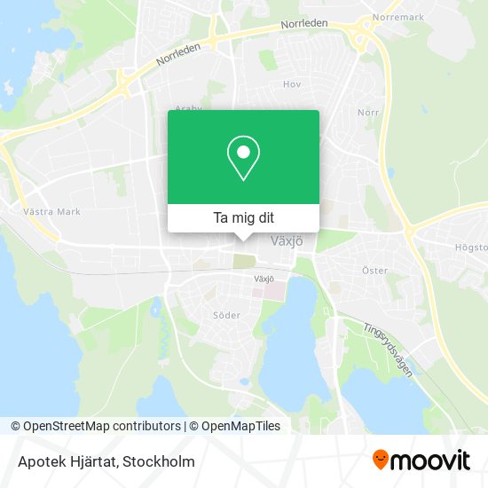 Apotek Hjärtat karta