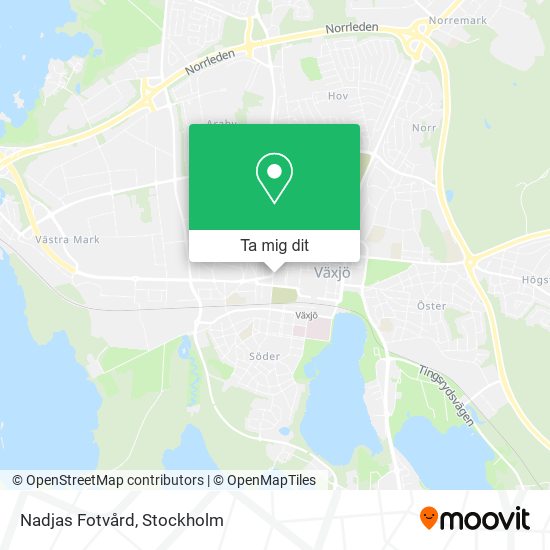 Nadjas Fotvård karta